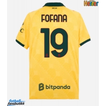 AC Milan Youssouf Fofana #19 Tredjedrakt 2025-26 Kortermet